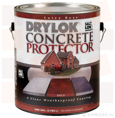 Защитно-декоративная лак-пропитка Concrete Protector Latex Base.