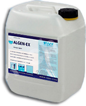 Algen-Ex (Альген-ЕИкс) - cредство уничтожение водорослей, уничтожает микроорганизмы.