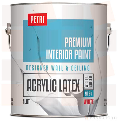 -     Premium Interior Paint - Petri 9124.