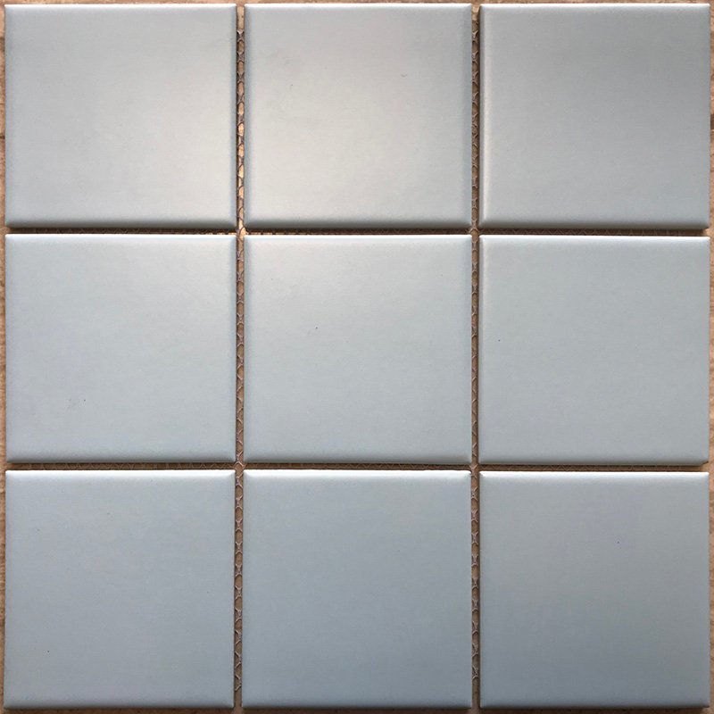 Керамическая мозаика White Matt 48x48 (ID1005).