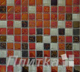 Мозаика на сетке стеклянная DGS016