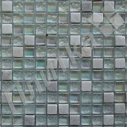 Мозаика на сетке стеклянная DGS018.