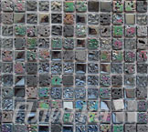 Мозаика на сетке стеклянная DGS030