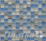 Мозаика на сетке стеклянная GS083