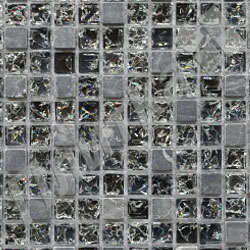 Мозаика на сетке стеклянная GS089B.