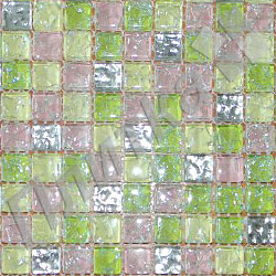 Мозаика на сетке стеклянная SD015.
