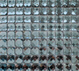 Китайская стеклянная мозаика 20x20 мм