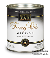 Zar Tung oil wipe-on finish