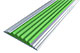 Алюминиевая  полоса с зеленой резиновой вставкой NEXT АП40(40мм*5.6мм).