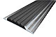 Алюминиевая  полоса с черной резиновой вставкой (46мм*5мм).