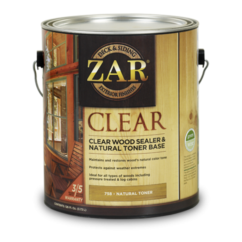         Zar Clear Wood Sealer.